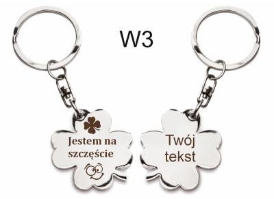 W3, Brelok Koniczynka Luck na szczęście